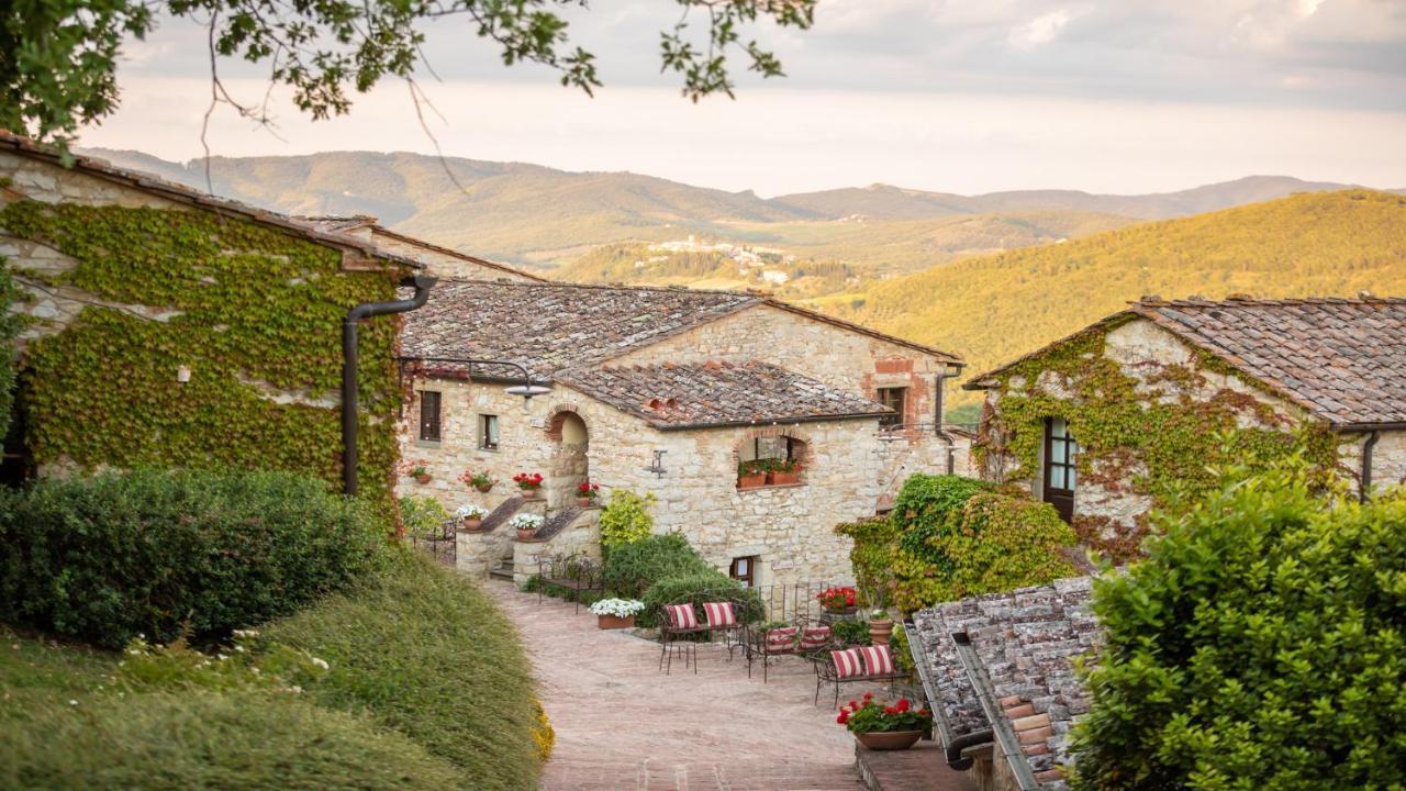 Hotel Borgo Vescine à Radda in Chianti Extérieur photo