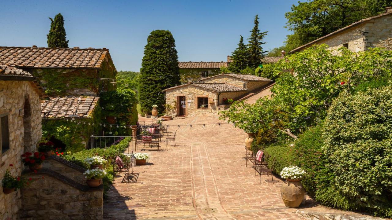 Hotel Borgo Vescine à Radda in Chianti Extérieur photo